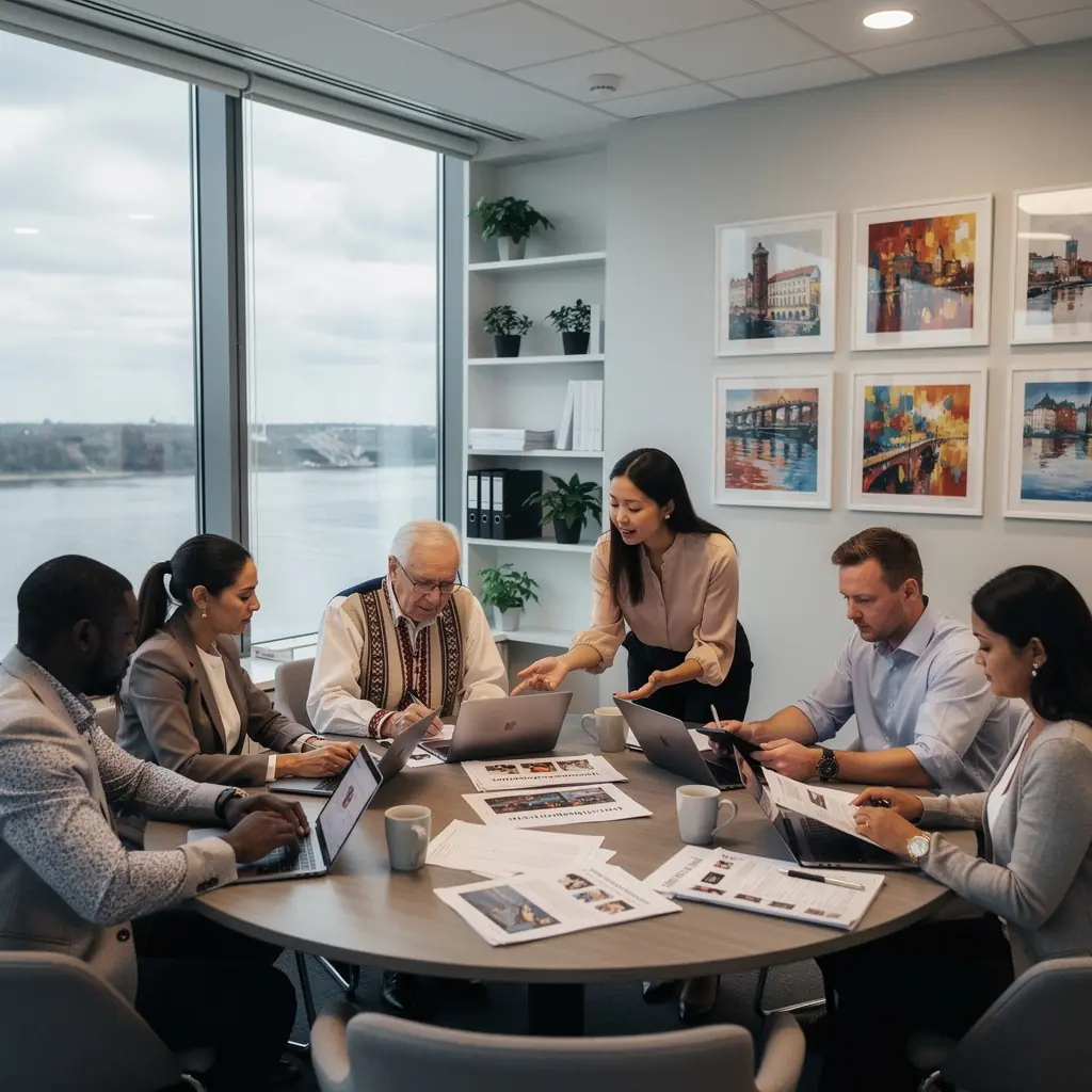 Ilustrācija ar uzņēmuma struktūru, kas parāda aizsardzības stratēģijas dažādos līmeņos.